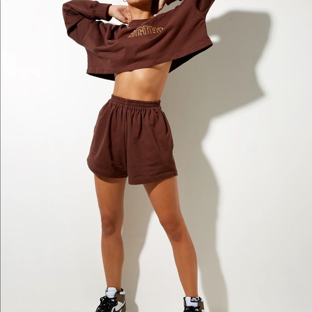 Motel rocks brown shorts